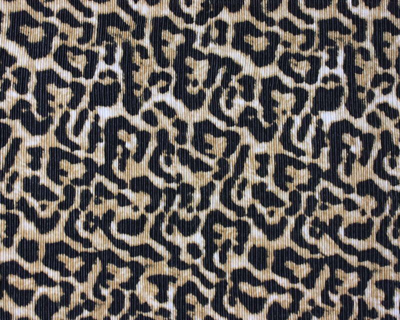 Pleated Jersey - BROWN PANTHER