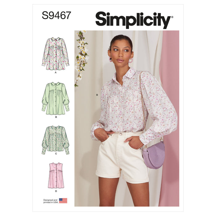 S9467 Misses' Tops