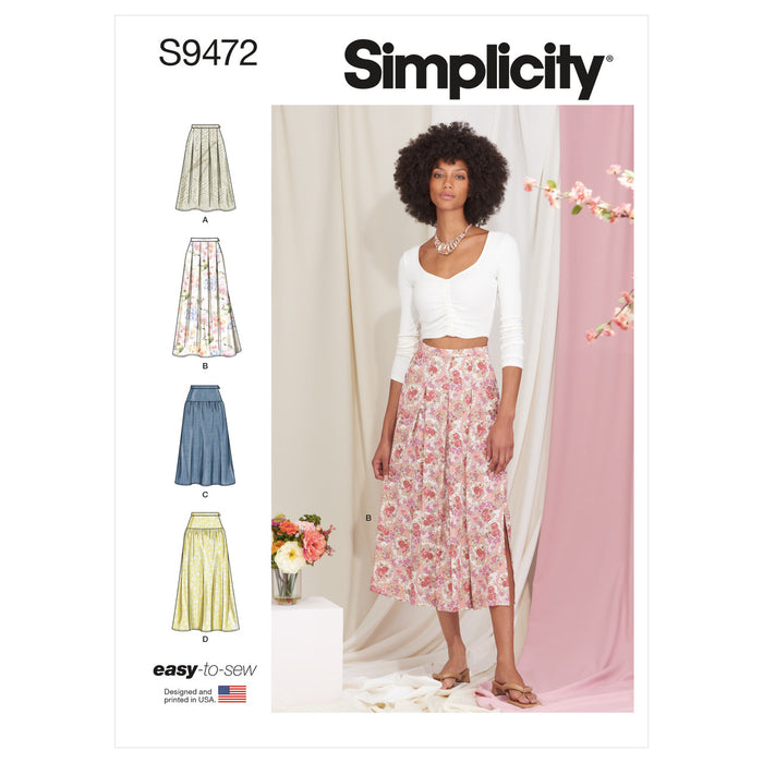 S9472 Misses' Skirts