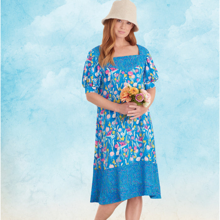 S9477 Misses' Top and Dresses