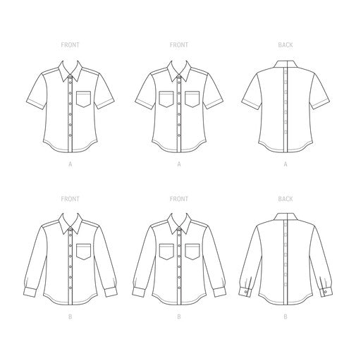 S9487 Unisex Adaptive Shirt