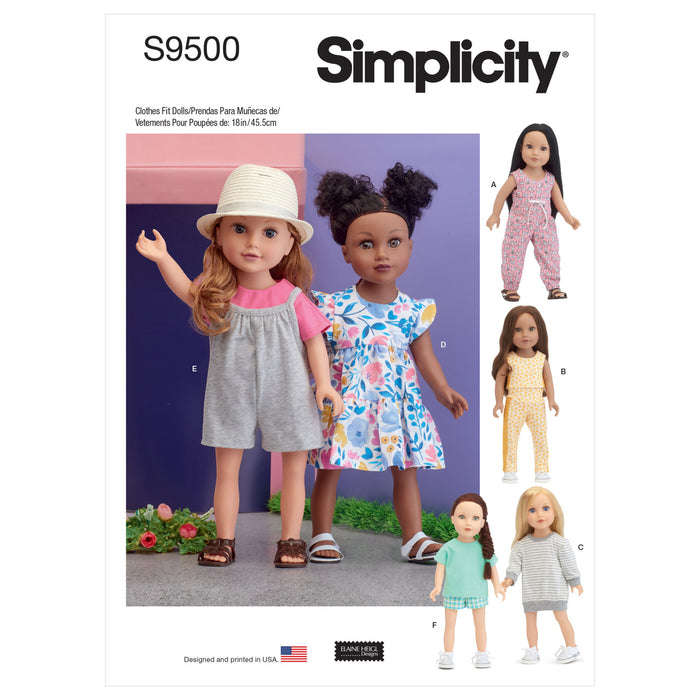 S9500 18" Doll Clothes