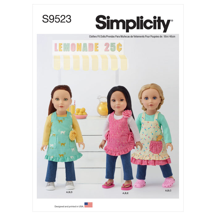 S9523 18" Doll Clothes