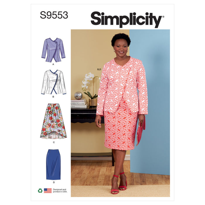 S9553 Women's Jacket and Skirts