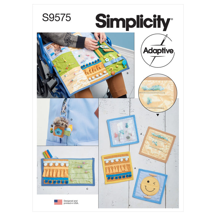 S9575 Fidget Pages, Quilt, Zipper Case and Key Fob