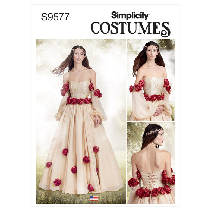 S9577 Misses' Fantasy Costume