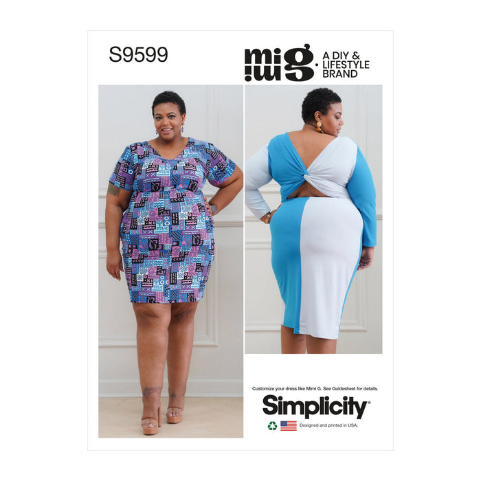 S9599 Women's Knit Dresses by Mimi G