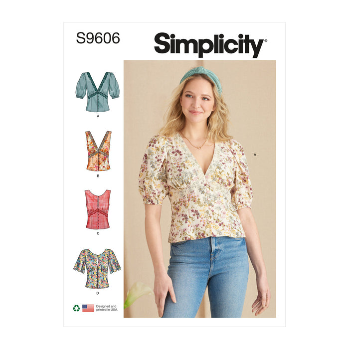 S9606 Misses' Blouse