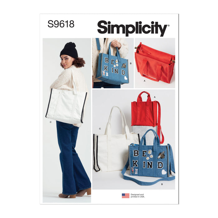S9618 Tote Bag in Three Sizes