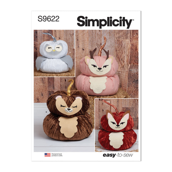 S9622 Plush Pumpkin Animals