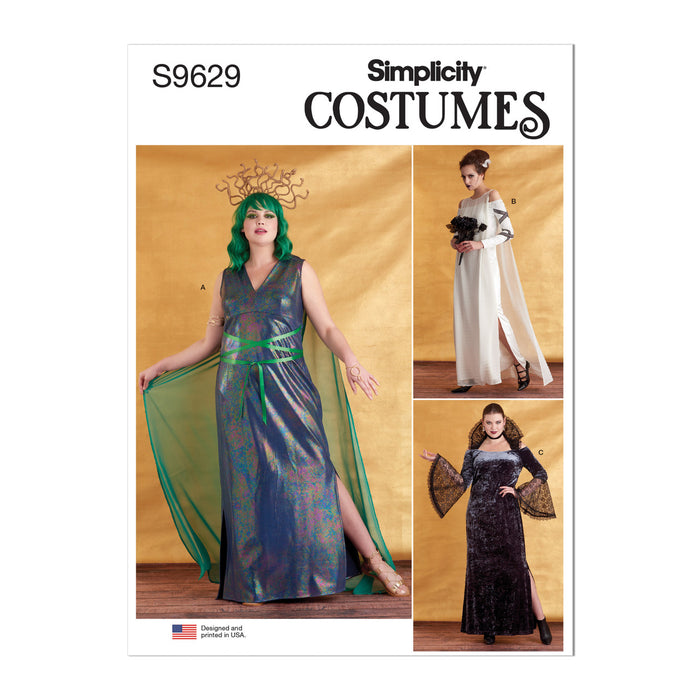 S9629 Misses' and Women's Costumes. Size: 36-54