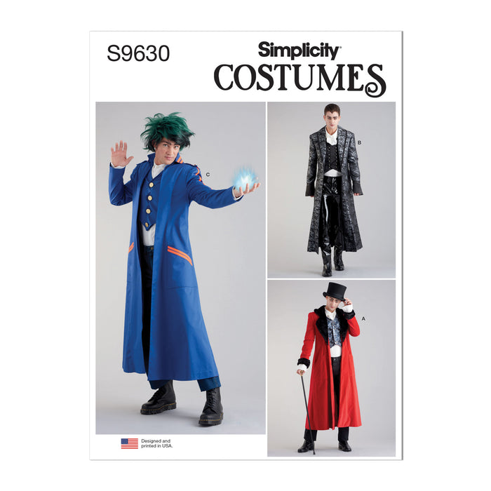 S9630 Men's Costume Coats. Size: 44-62