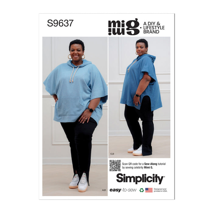 S9637 Women's Hoodies and Leggings by Mimi G. Size: 46-64