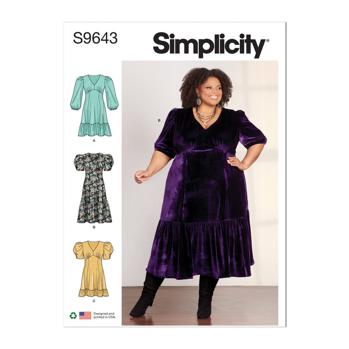 S9643 Women's Dress. Size: 46-64