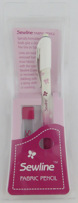 Sewline Fabric pencil with refill - Black