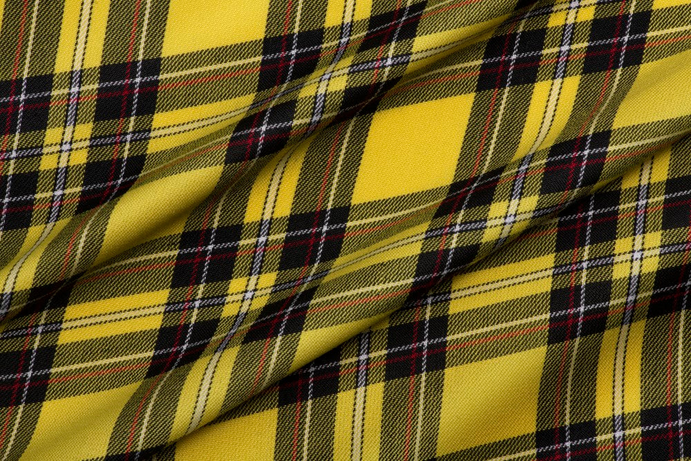 Checked kilt - YELLOW