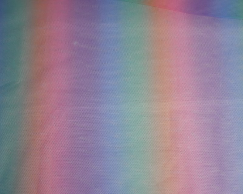 Rainbow Mesh - PINK/BLUE/GREEN