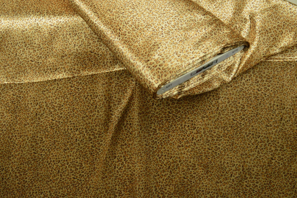 Satin Print Lining - LEOPARD