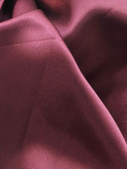Empathy Stretch Satin - BORDEAUX