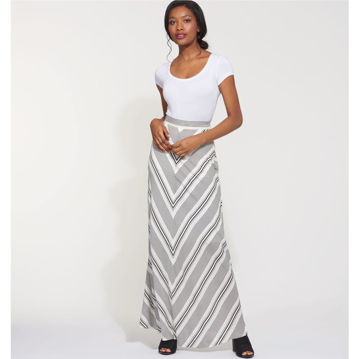 S8885 Misses' Skirt and Pants. Size: 32-48