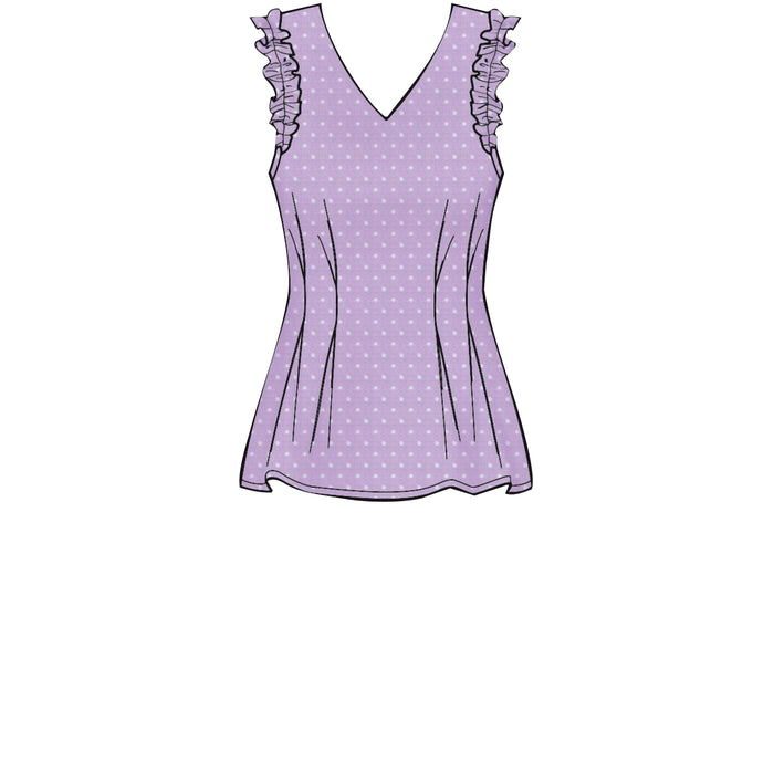S8921 Misses' Tops. Size: 30-48