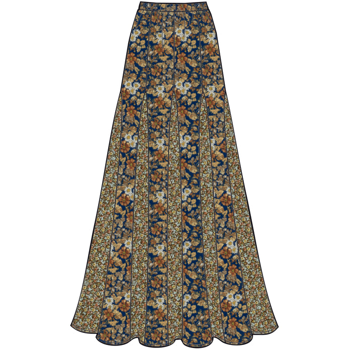 S8923 Misses' Pull-On Skirts. Size: 32-48