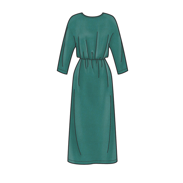 S9010 Misses' Dresses with Length Variation. Size: 32-48