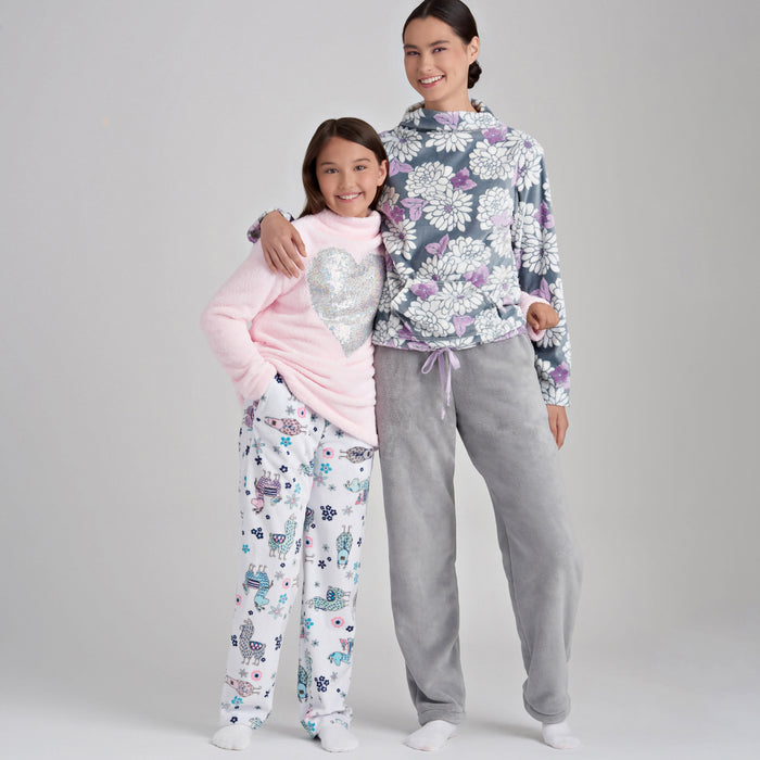 S9019 Girls' & Misses' Loungewear. Size: Kid´s S-L (6-16 y) / Adults XS-XL (32-50)