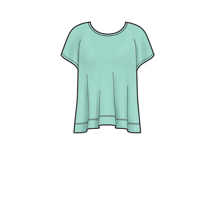 S9020 Misses' Sleepwear Knit Tops, Pants, Shorts & Accessories. Size: XXS-XXL (30-52)