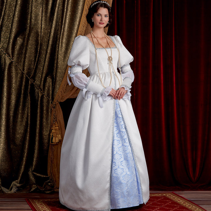 S9090 Misses' Historical Costume. Size: 32-48