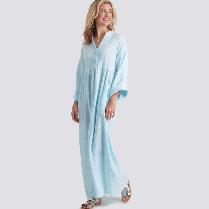S9102 Misses' Caftan & Dresses. Size: 32-50