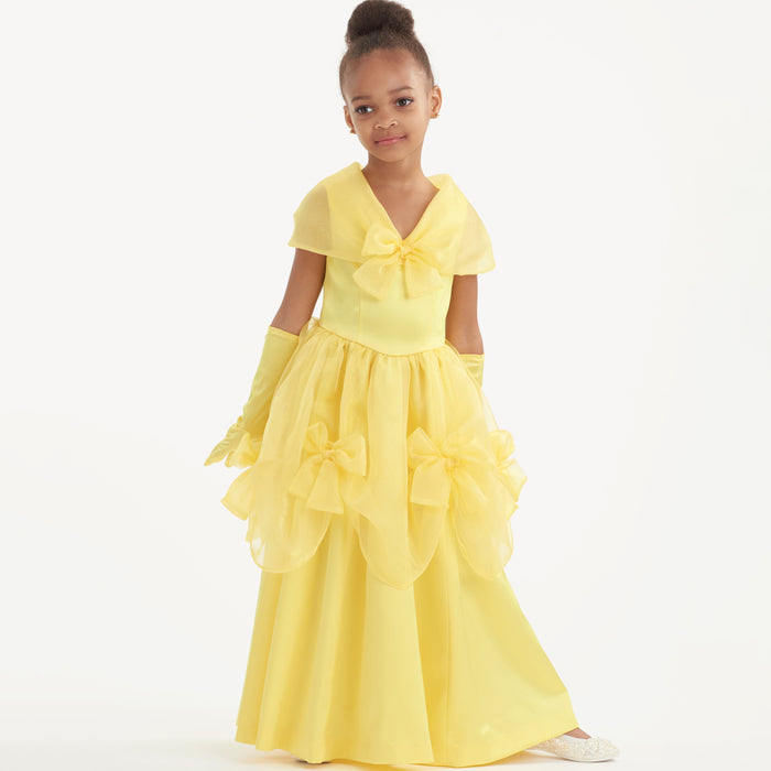 S9168 Children's & Girls' Princess Costumes. Size: 3-14 y