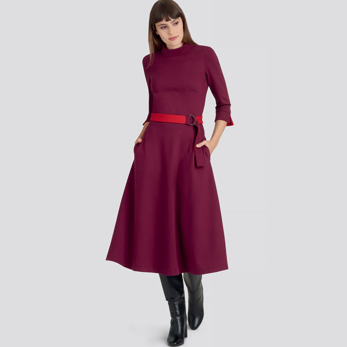 S9176 Misses' & Women's Dresses. Size: 36-54
