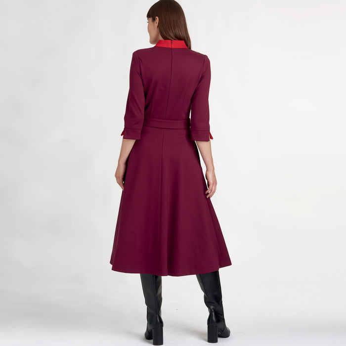 S9176 Misses' & Women's Dresses. Size: 36-54