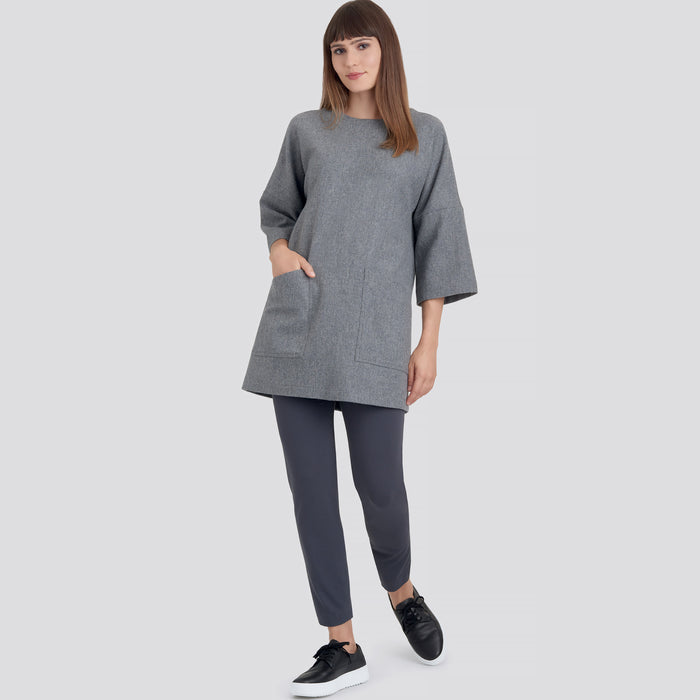 S9183 Misses' Tunic, Top, Dress & Legging. Size: XXS-XXL (30-52)