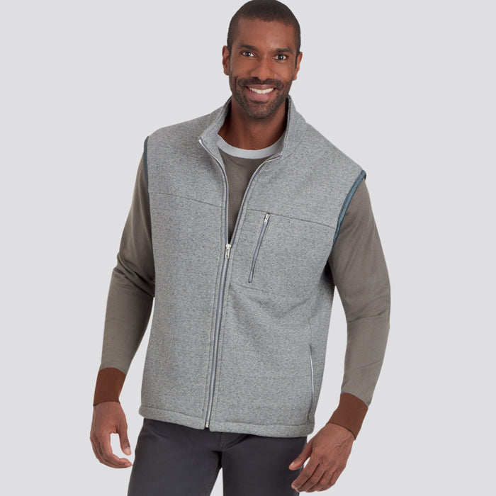 S9191 Men's Vests & Jacket. Size: S-XXL (44-62)