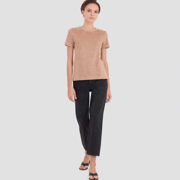 S9229 Misses' Knit Tee Shirt. Size: 32-50