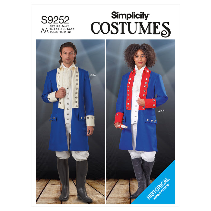 S9252 Unisex Costumes. Size: 44-62