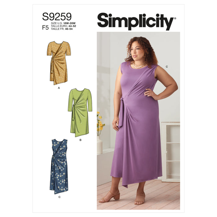 S9259 Women's Knit Dresses & Tunic. Size: 44-60