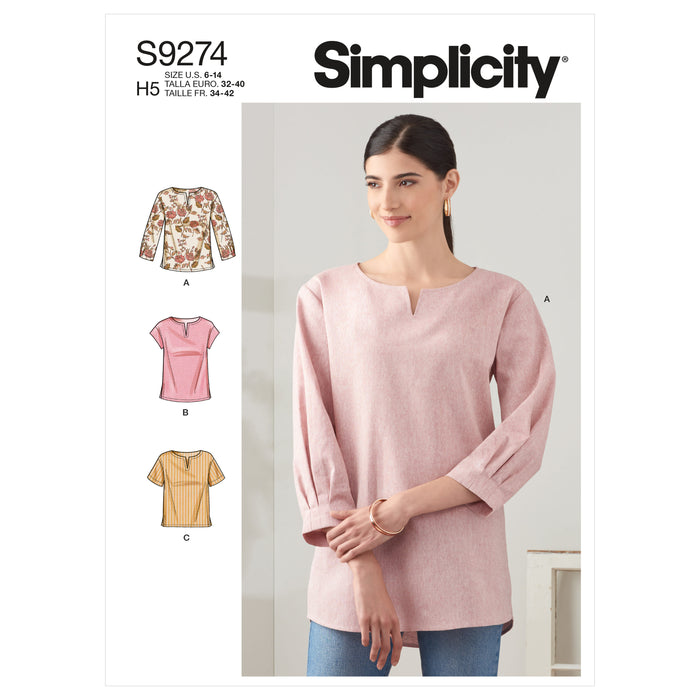 S9274 Misses' Tops In Two Lengths. Size: 32-50