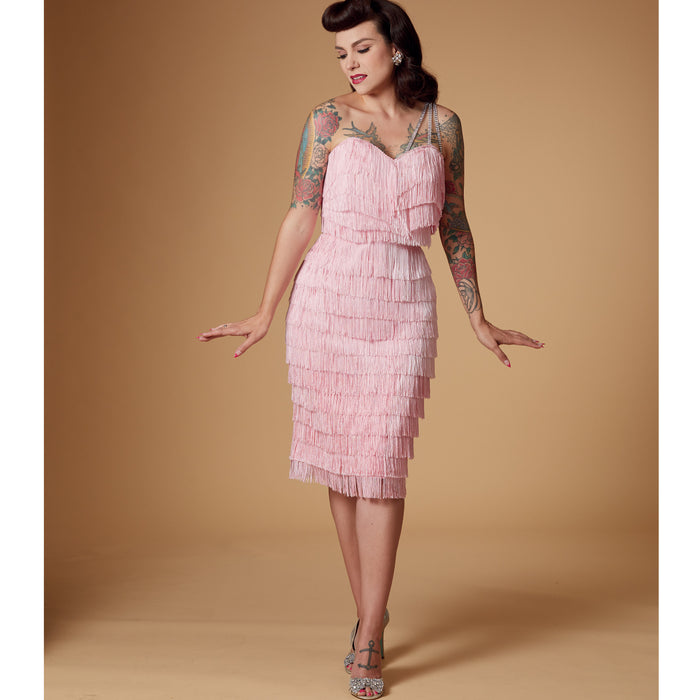 S9297 Misses' Dress. Size: 32-48
