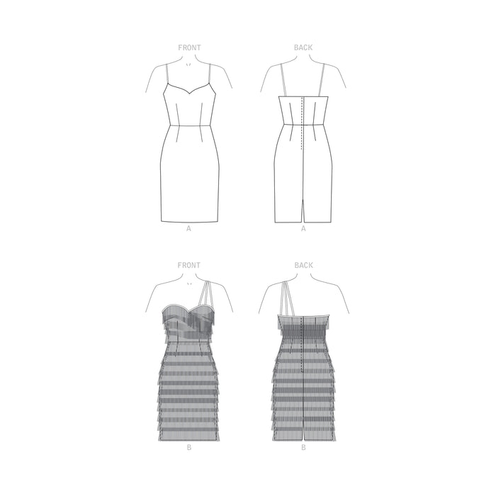 S9297 Misses' Dress. Size: 32-48