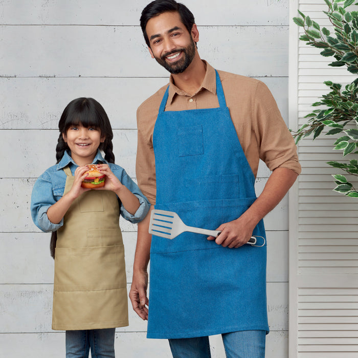 S9301 Kids' & Adults' Aprons. Size: S-XL / S-XL