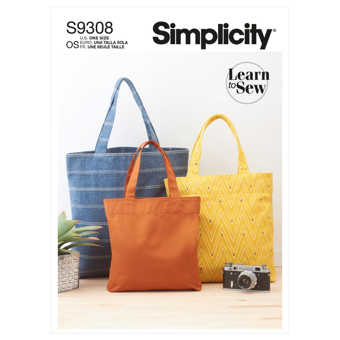 S9308 Tote Bags in Three Sizes