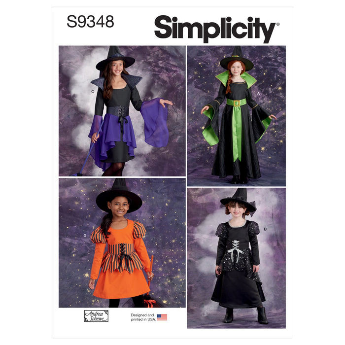 S9348 Children's and Girls' Costumes. Size: 3-14 y