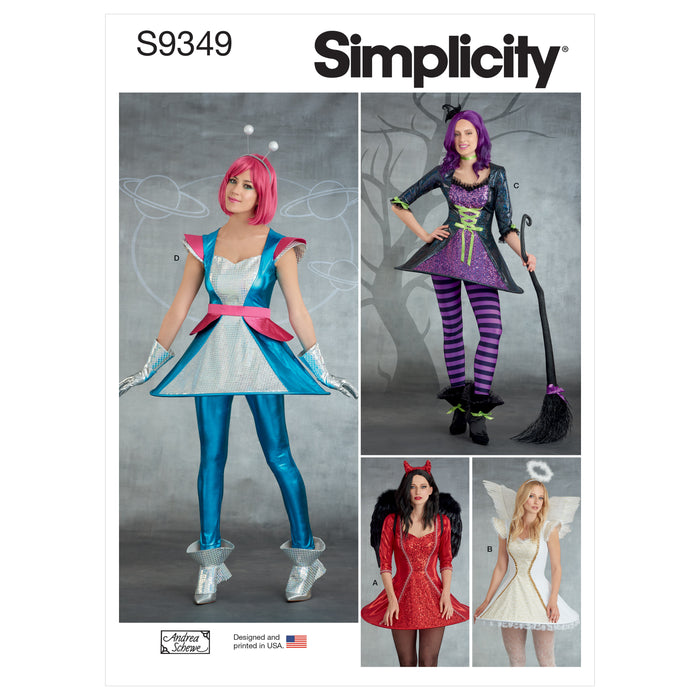 S9349 Misses' Costumes. Size: 32-48
