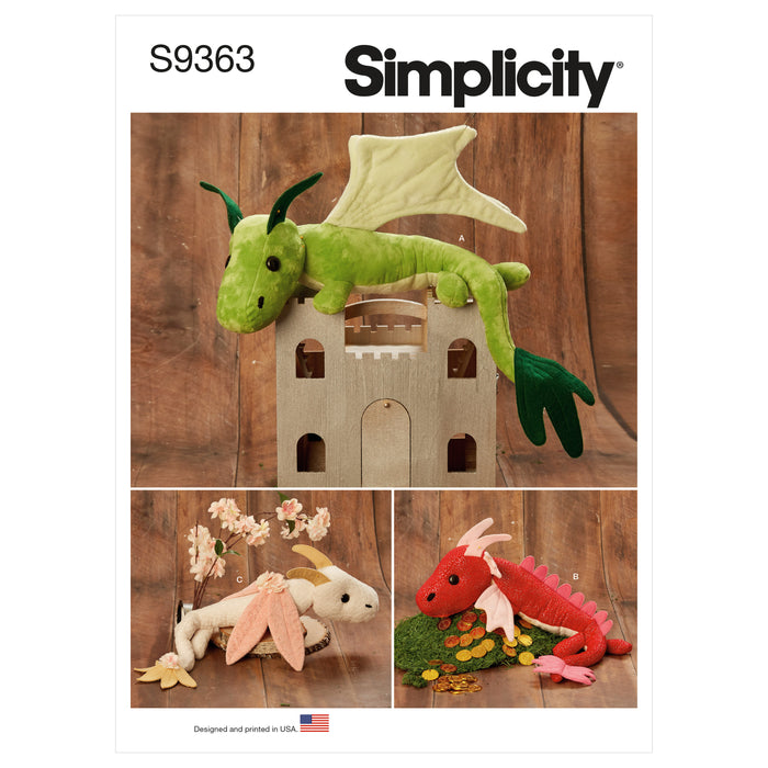 S9363 Plush Dragons