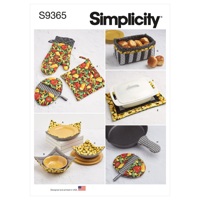 S9365 Quilted Kitchen Accessories