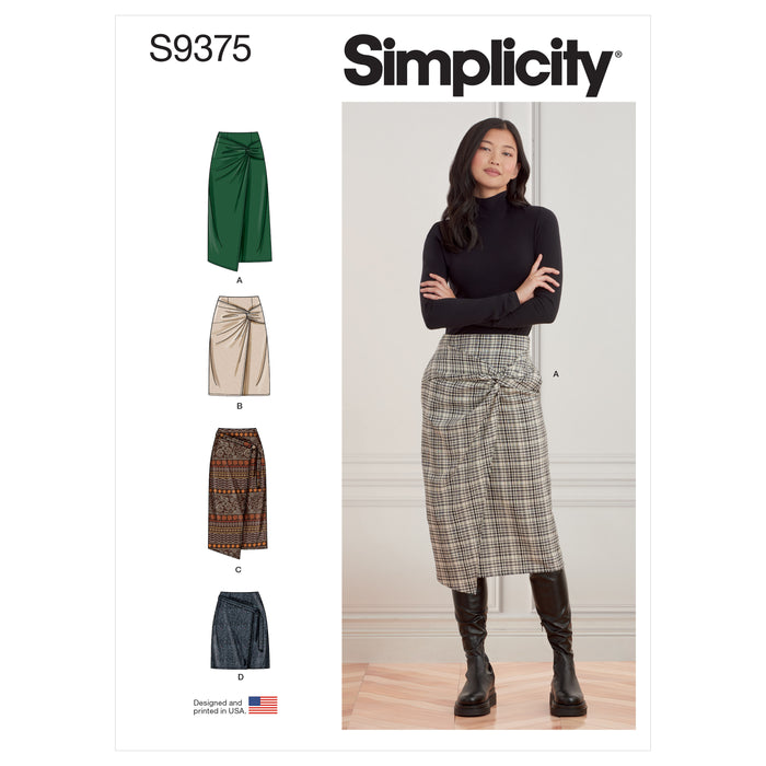 S9375 Misses' Skirts. Size: 32-50