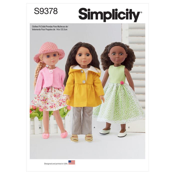 S9378 14" Doll Clothes